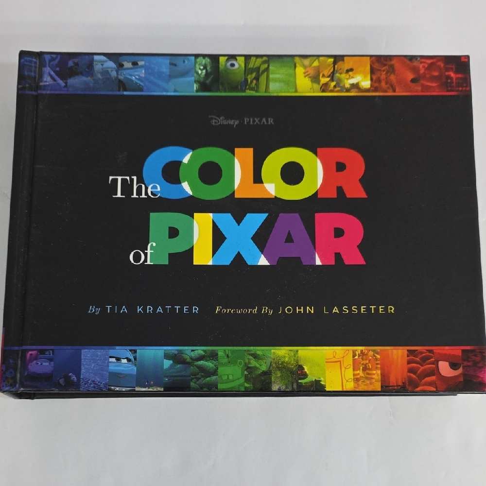 Disney Pixar The Color of Pixar Book: Hardover By Tia Kratter
